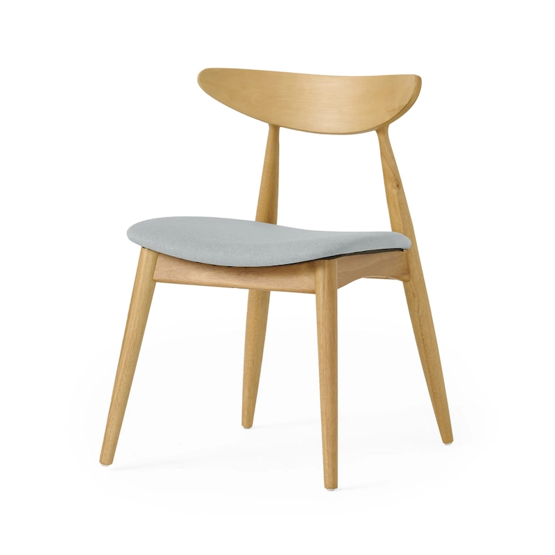 Barron Mid-Century Modern Dining Chairs (Set of 2) by Christopher Knight Home - 22.50 W x 19.75 L x 28.75 H