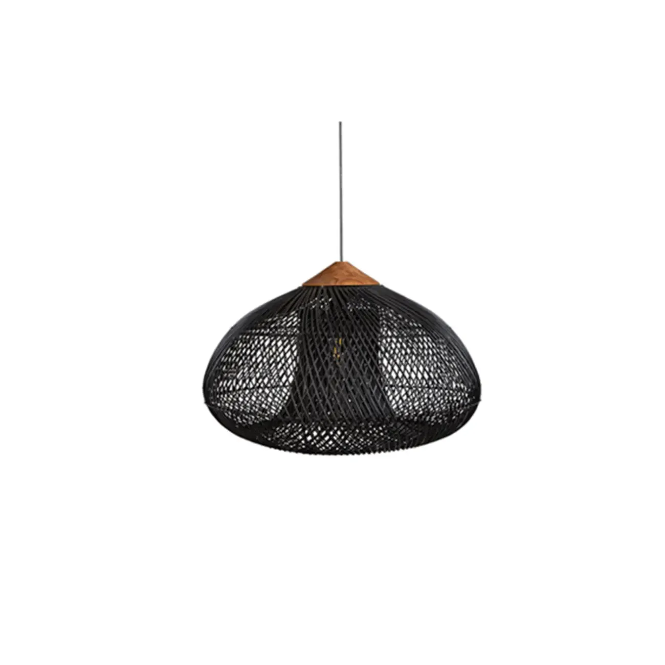 Wabi sabi style Rattan Bamboo Pendant Lights