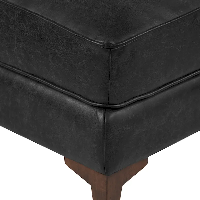 Poly & Bark Essex Ottoman - Full Grain Genuine Italian Leather