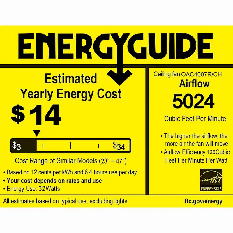 3 Speed Crystal Ceiling Fan with Remote and Reversible Blades