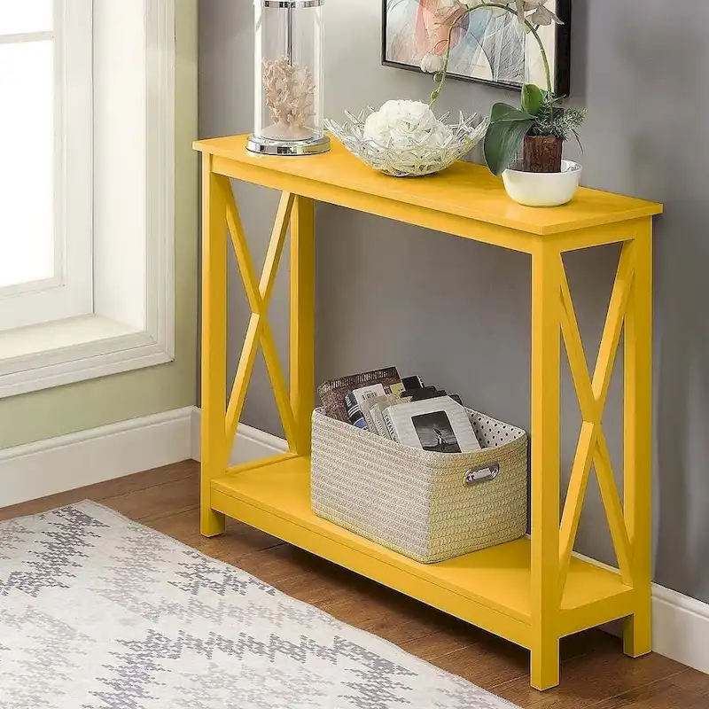 Convenience Concepts Console Table with Shelf