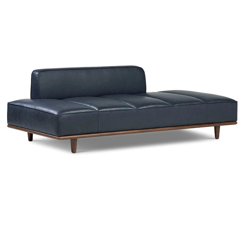 Poly & Bark Jasper Daybed - Full Grain Genuine Italian Leather