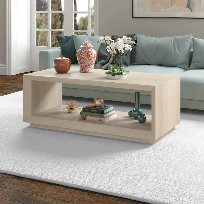 Tannen 48 Wide Rectangular Coffee Table - 47.5 Wide