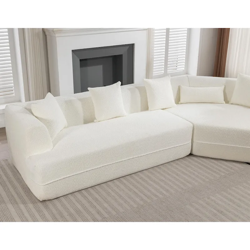 Modular Sleeper Sectional Sofa with Free Combination