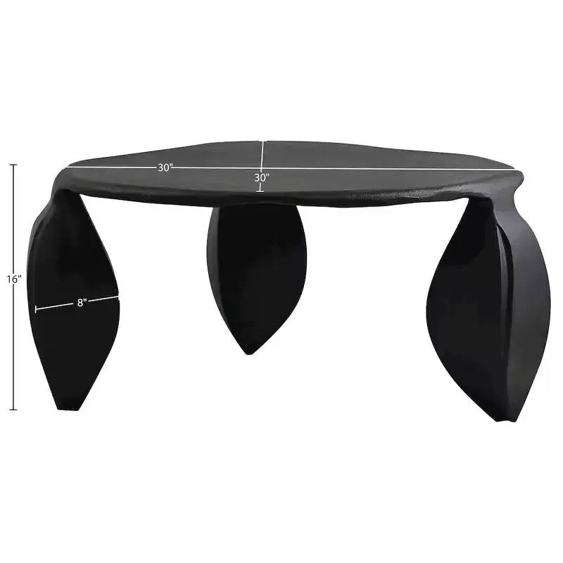 Meridian Furniture Pueblo Aluminum Coffee Table