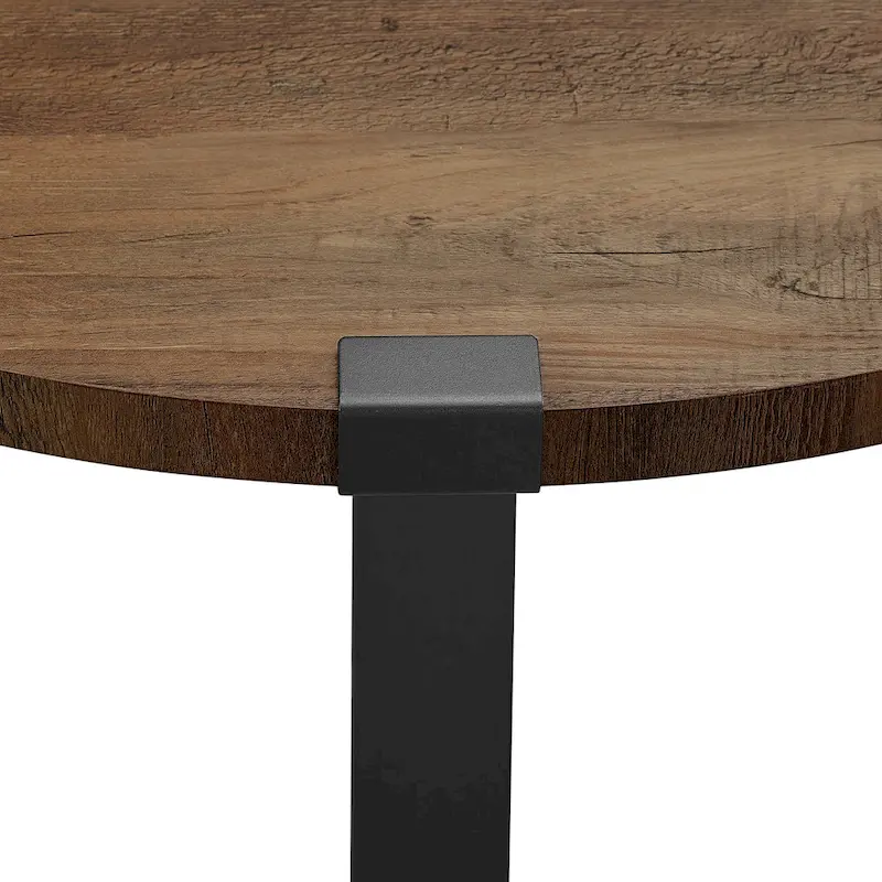 Middlebrook Designs Barnett Round Metal Wrap Coffee Table