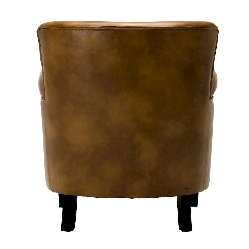 Hendrick Faux Leather Club Chair by Greyson Living