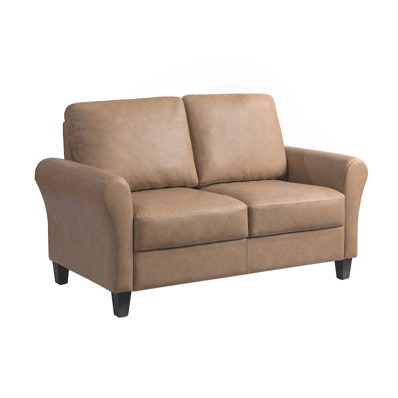 iLounge Waverly Microfiber Loveseat