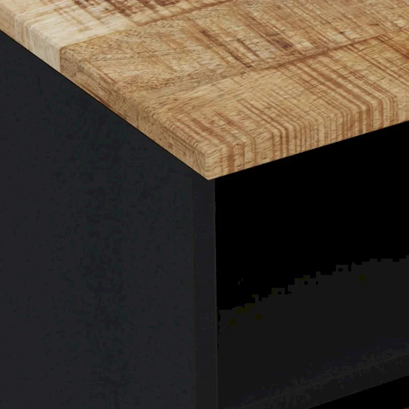 TV Stand 27.6x13x18.1 Solid Wood Mango