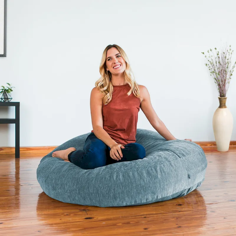Jaxx Cocoon Bean Bag Lounger with Chenille Cover