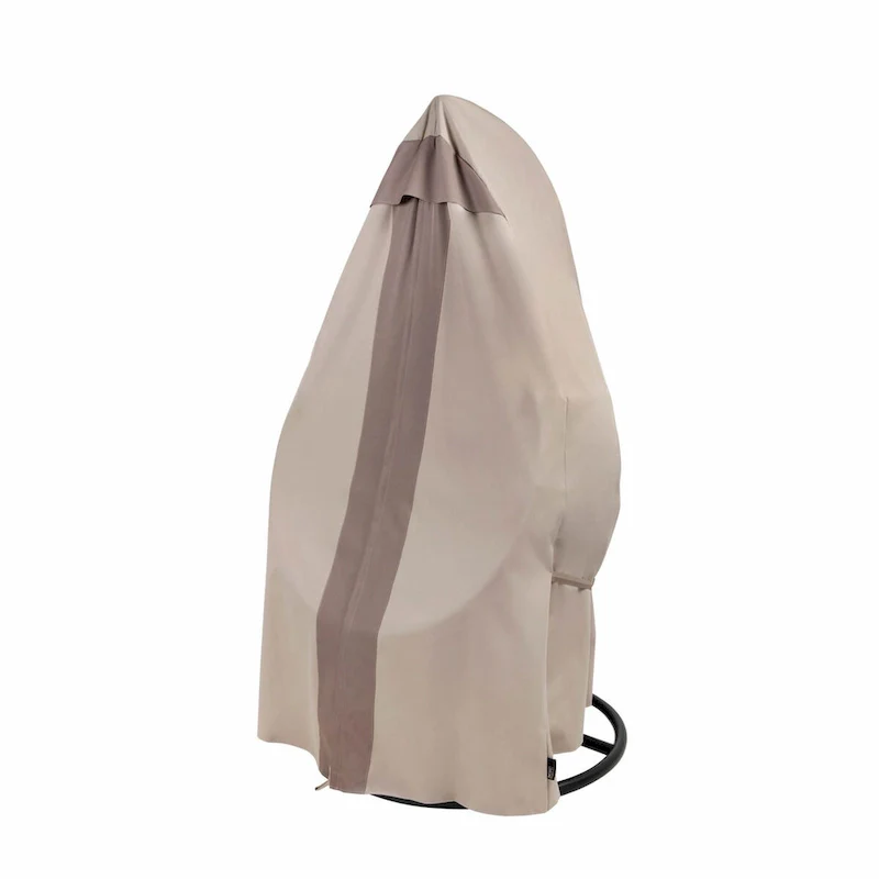 Modern Leisure Monterey Patio Egg Chair Cover, 45 L X 42 W X 75 H, Beige - 45  x 42  x 75