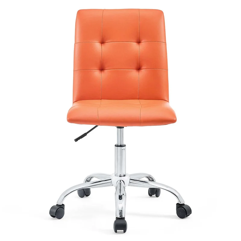 Armless Mid Back Office Chair