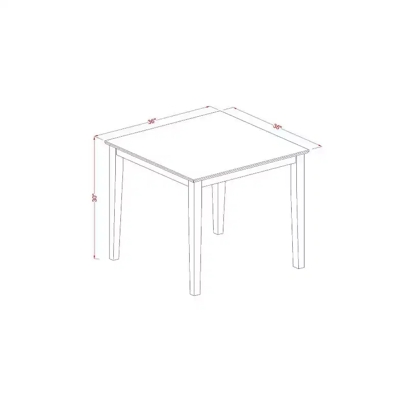 Retro Table and Chair - Renaissance Style Dining Furniture