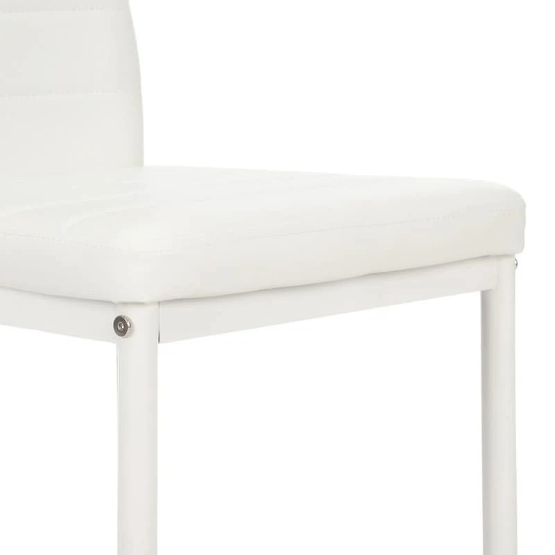 Stripping Texture High Backrest Dining Chairs Set of 4