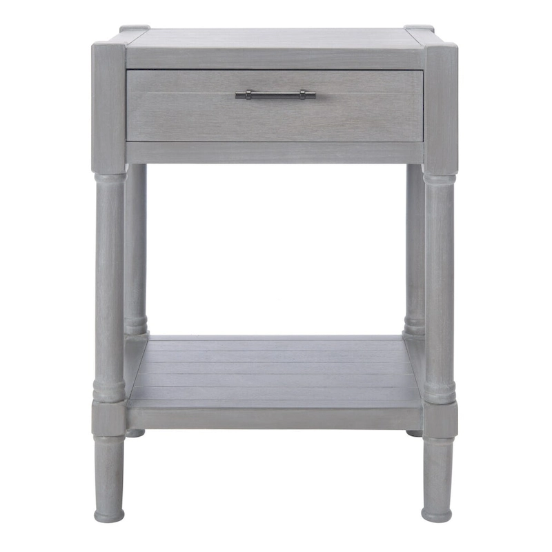 SAFAVIEH Elianne 1-Drawer Accent Table - 19 W x 15.8 L x 26 H - 19Wx16Dx26H