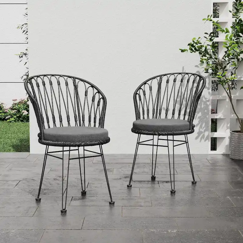 Industrial Dining Chairs set of 2
