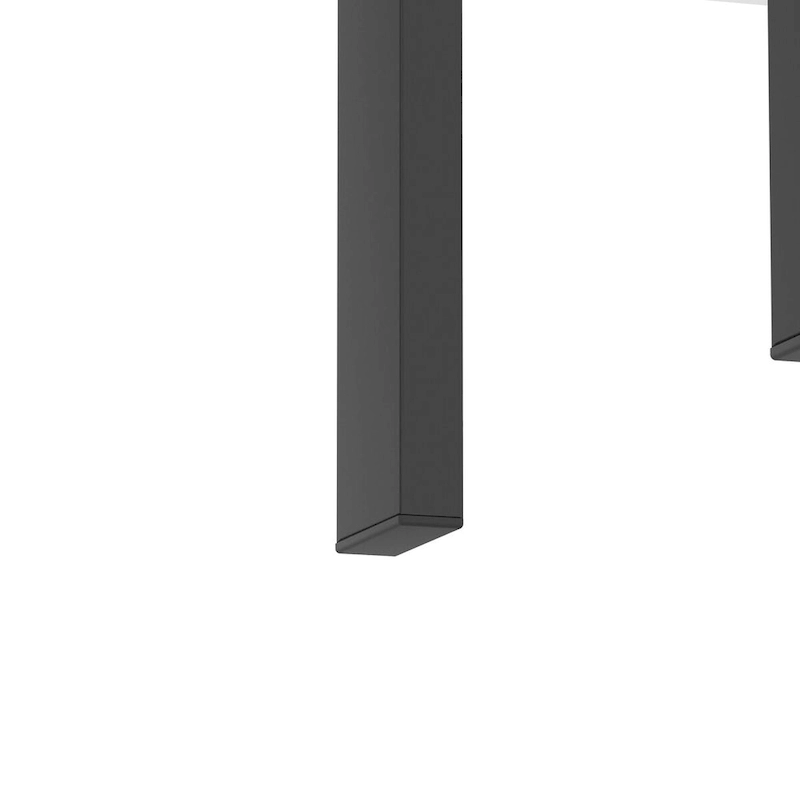 Set Of 2, Modern Tempered Glass Tea Table Coffee Table End Table