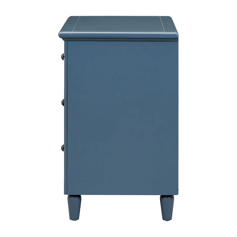 3-Drawer Wood Cabinet