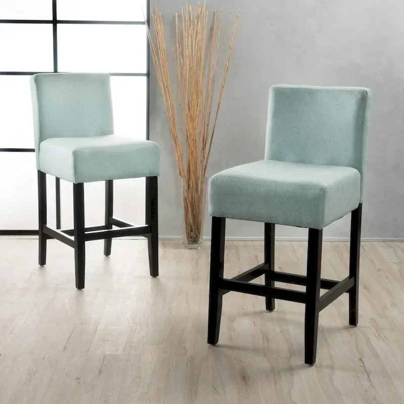 Lopez 26-inch Fabric Counter Stool (Set of 2) by Christopher Knight Home - 26
