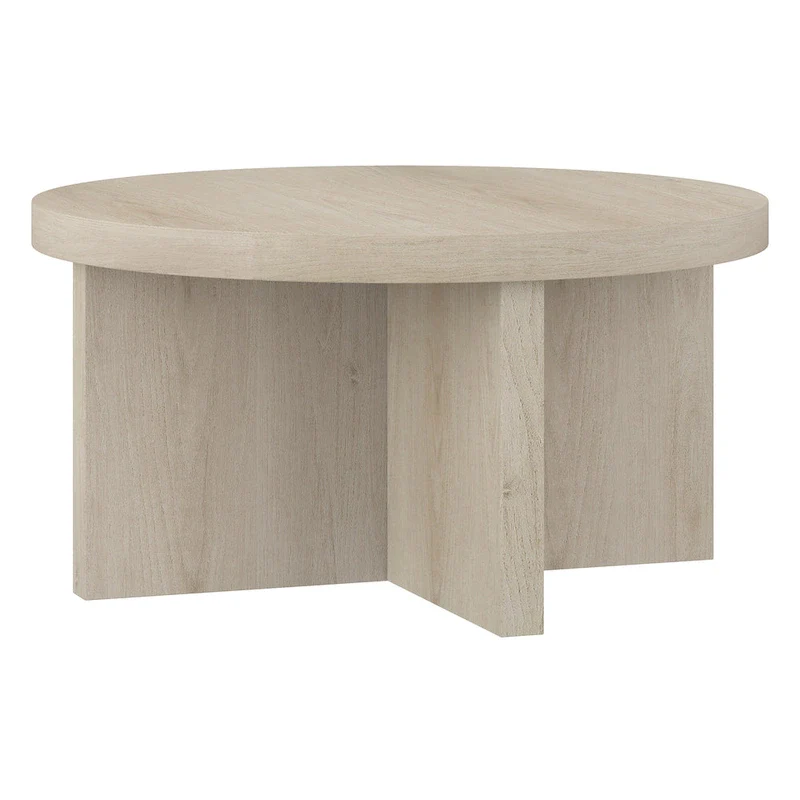 Elna 33  Wide Round Coffee Table - 33  Wide