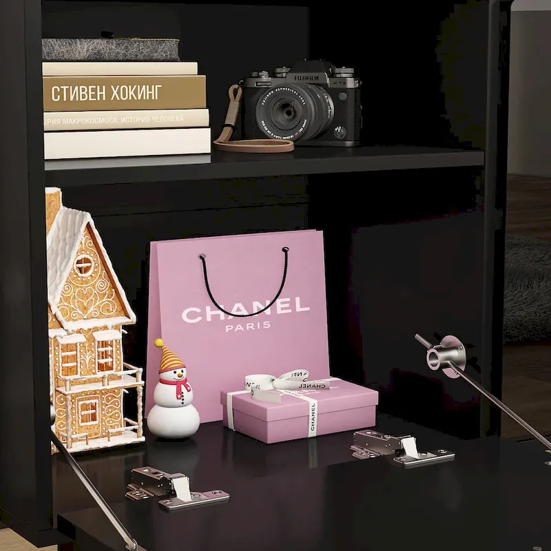 Fireplace TV Stand Electric Fireplace TV Console w/Remote Control