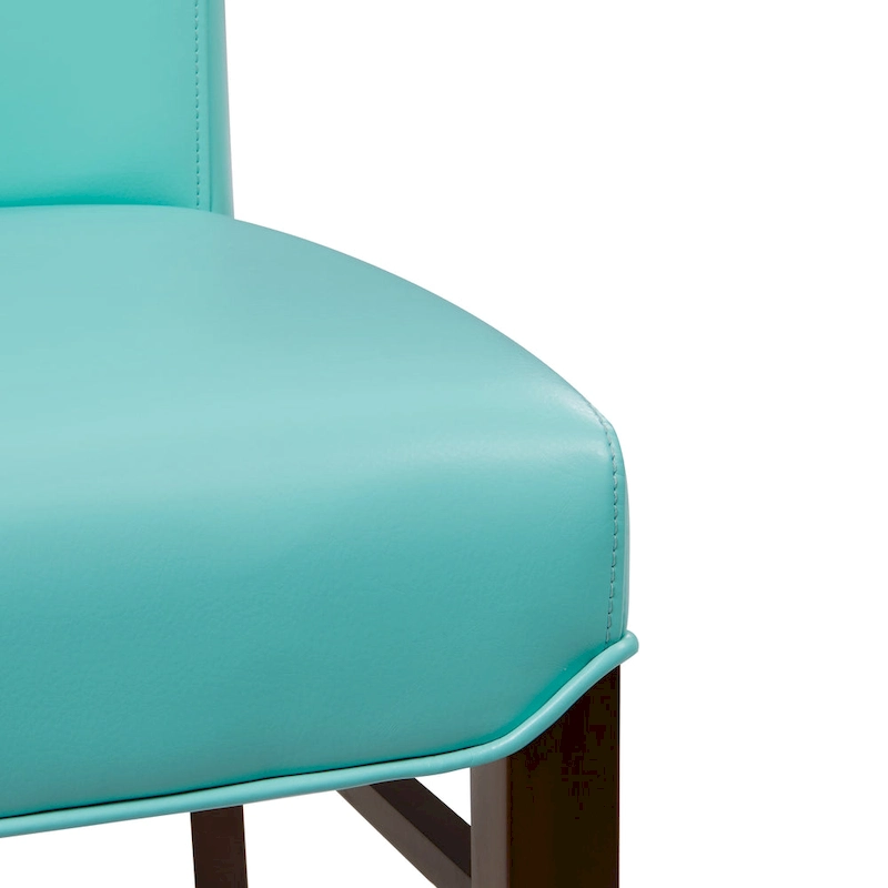 Milton Bonded Leather Dining Chairs (Set of 2) - na