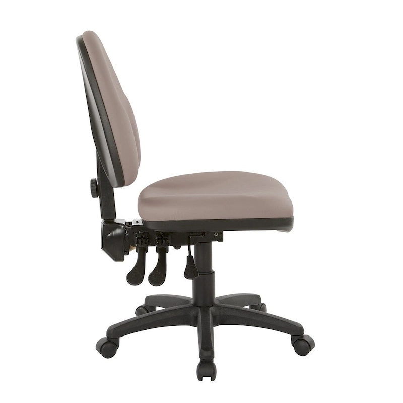 Dual Function Fabricated Ergonomic Office Chair