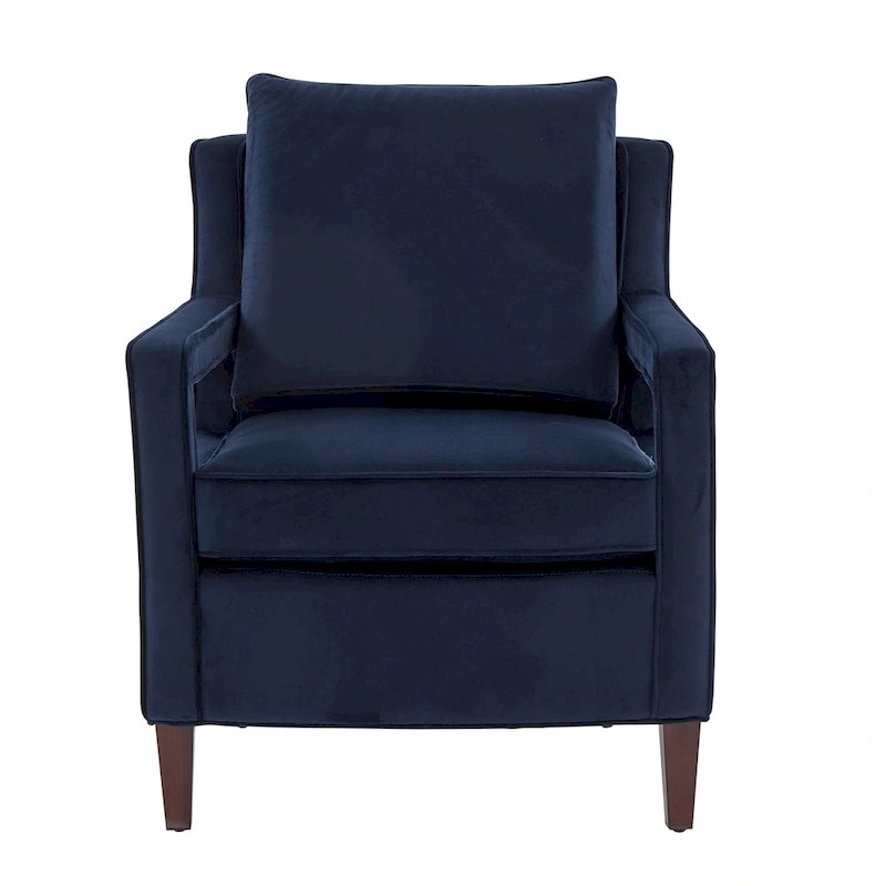 Velvet Accent Arm Chair