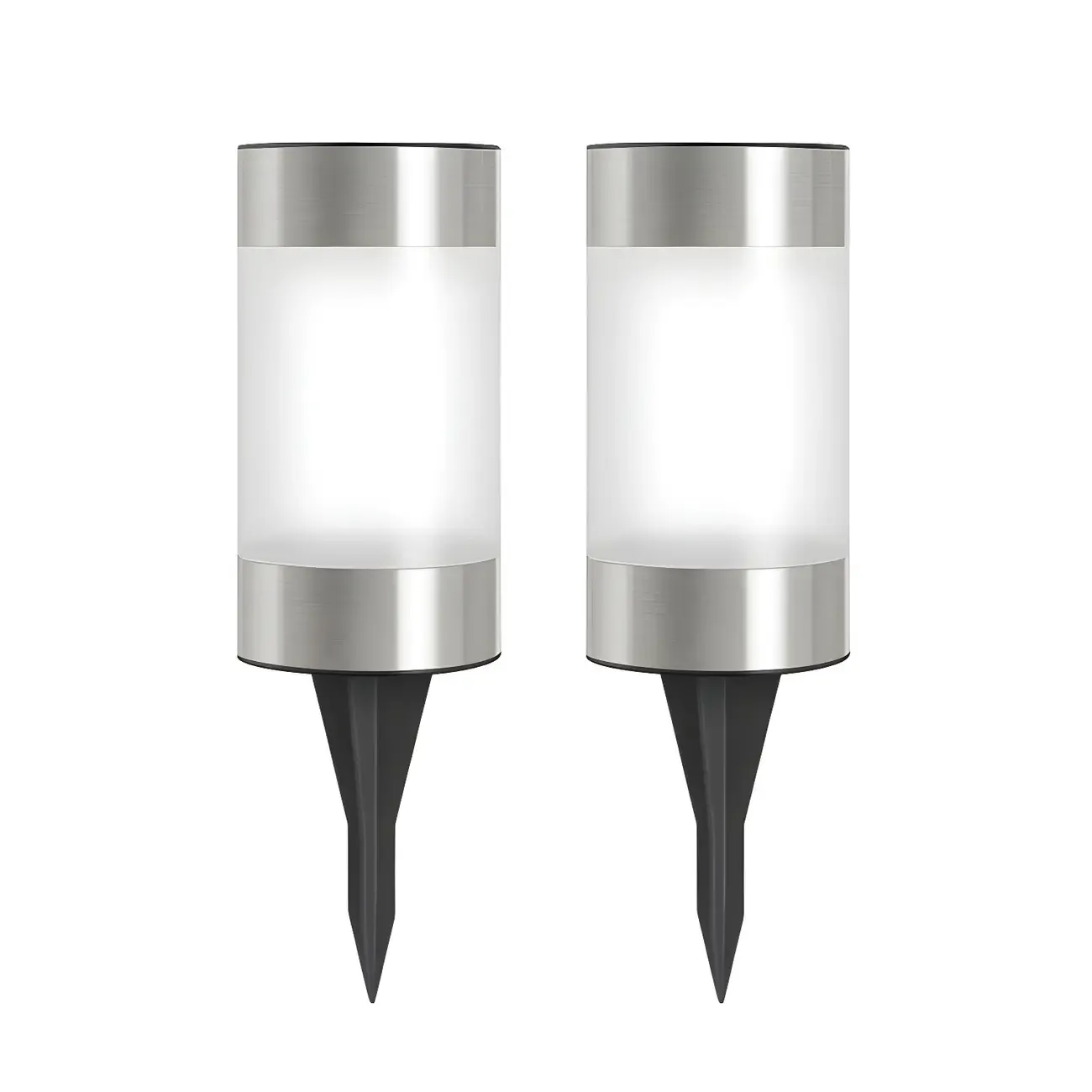 Stainless Steel Cylinder LED Stake Waterproof Landscape Lighting