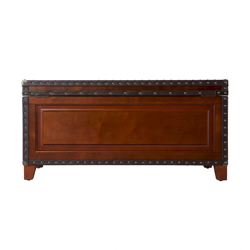 SEI Furniture Ailsa Wooden Trunk Coffee Table