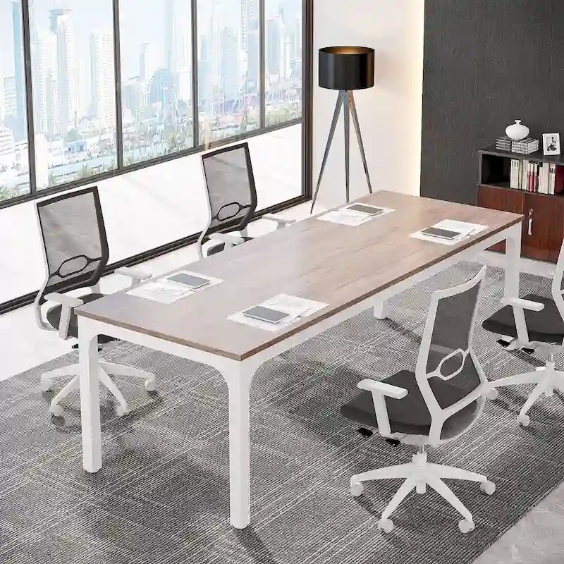 6.5FT Rectangle Conference Meeting Seminar Business Table