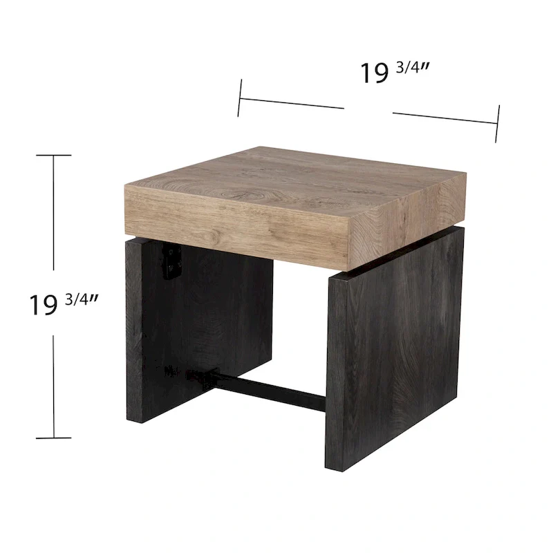Duo-Tone Side Table