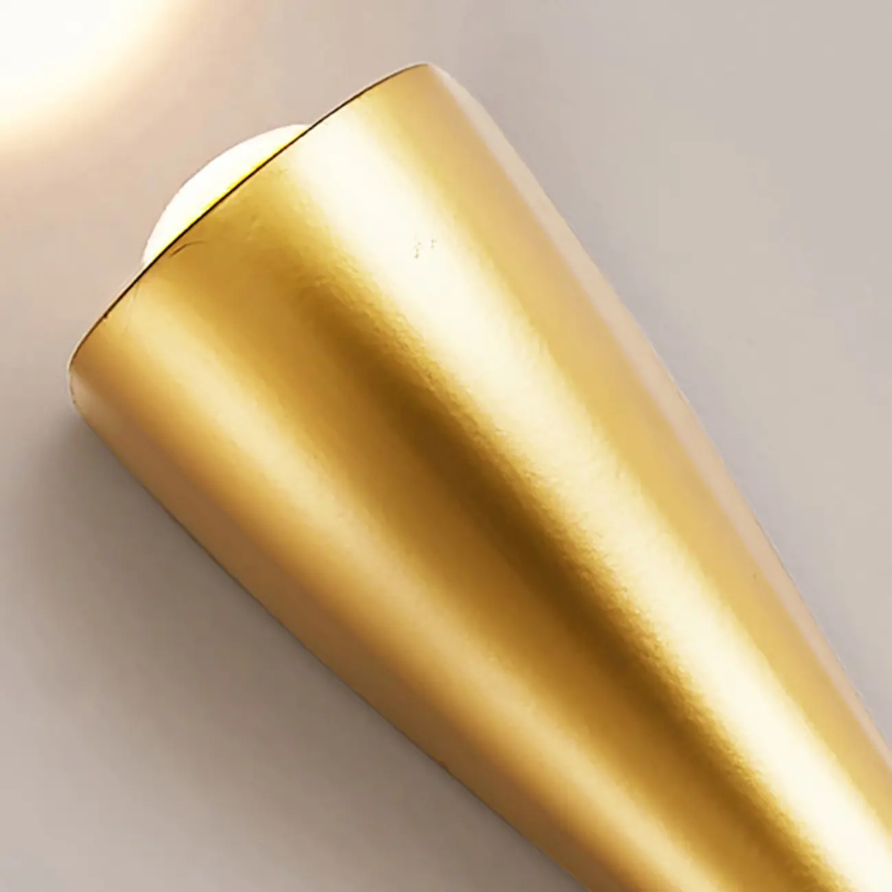 Modern 2-Light Black and Gold Curved Wall Sconce