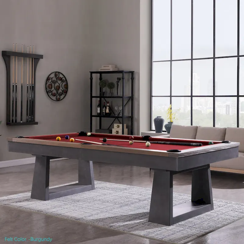 HESTON 8ft Billiard Slate Pool Table