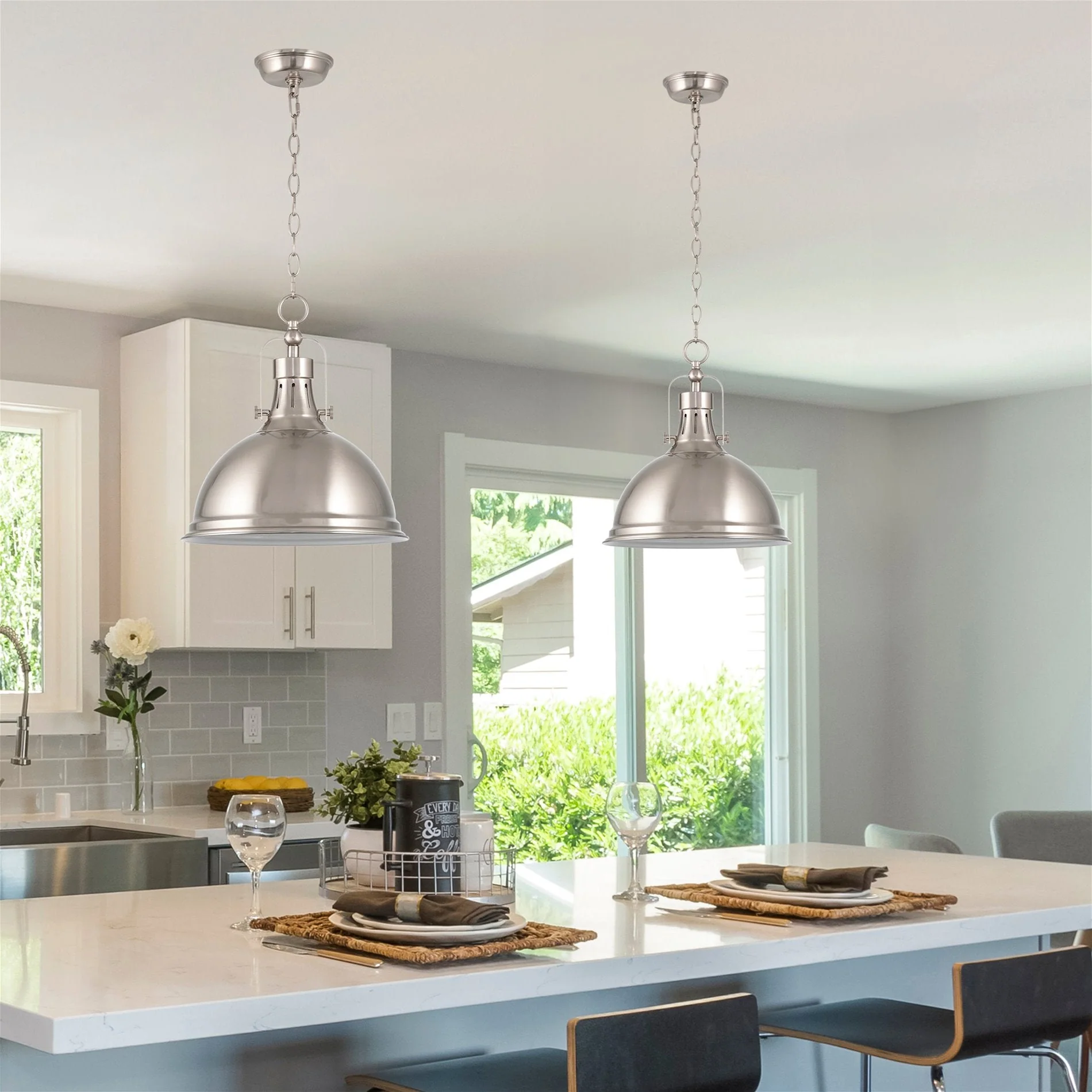 Belle 14 Modern Industrial Pendant Light