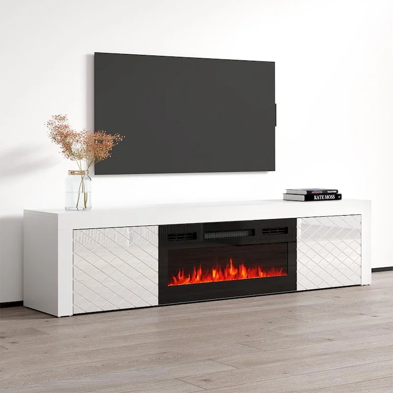 Dia BL-EF Electric Fireplace 71  TV Stand