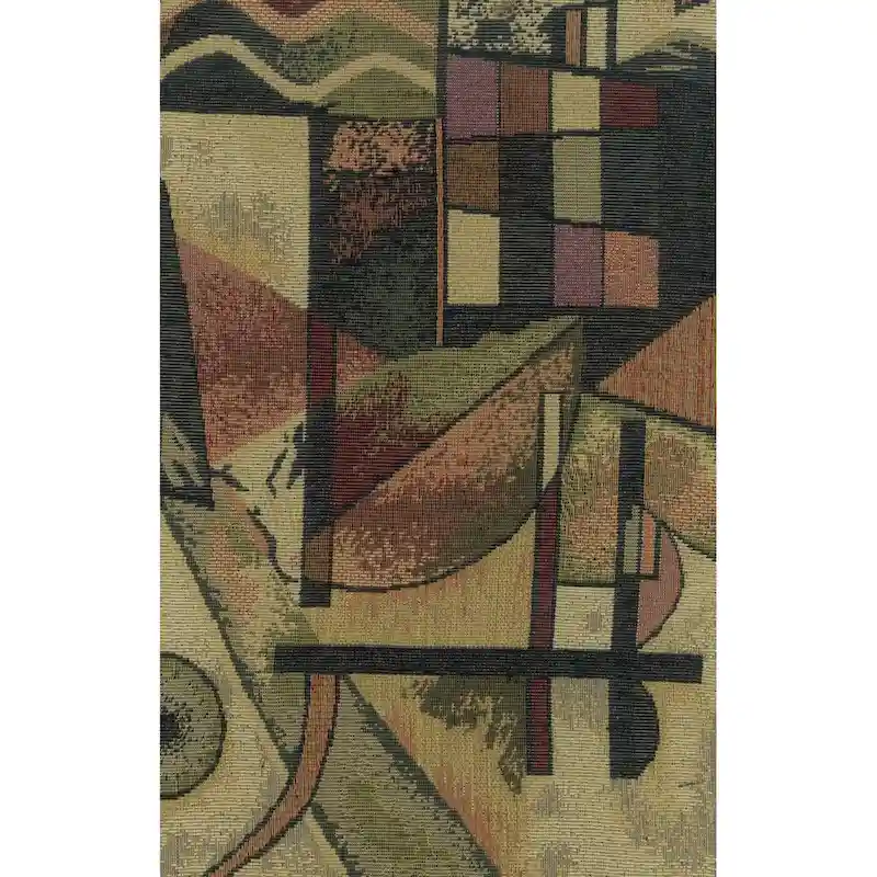 Bali Rattan Double Papasan Chair with Tapestry Cushion