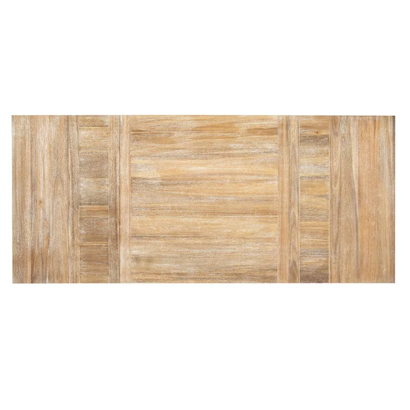 6-Piece Wooden Dining Table Set with Extendable Table & 4 Chairs & Bench