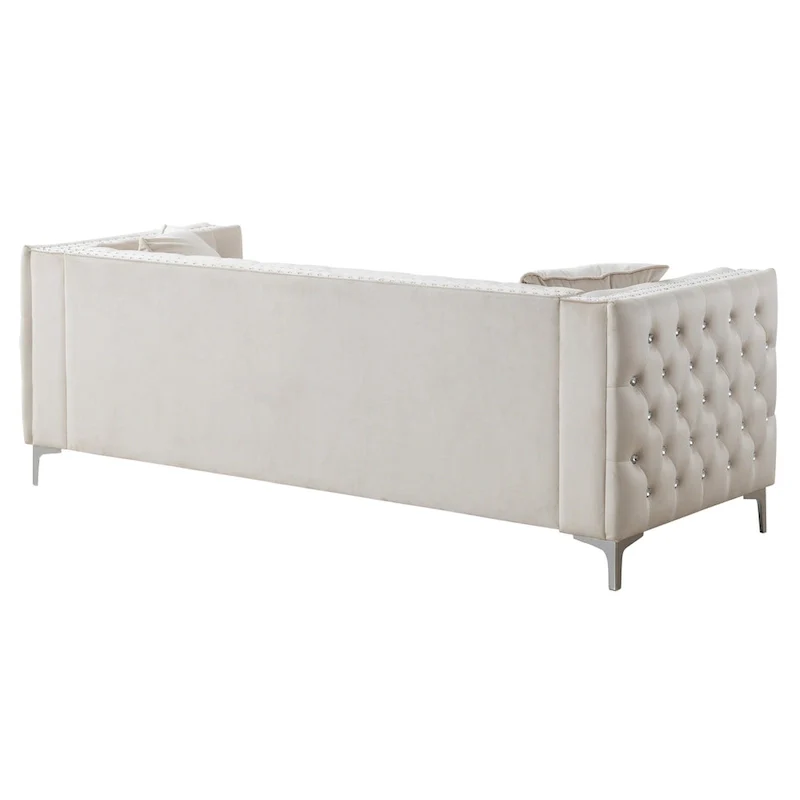Paige Tufted Velvet Sofa