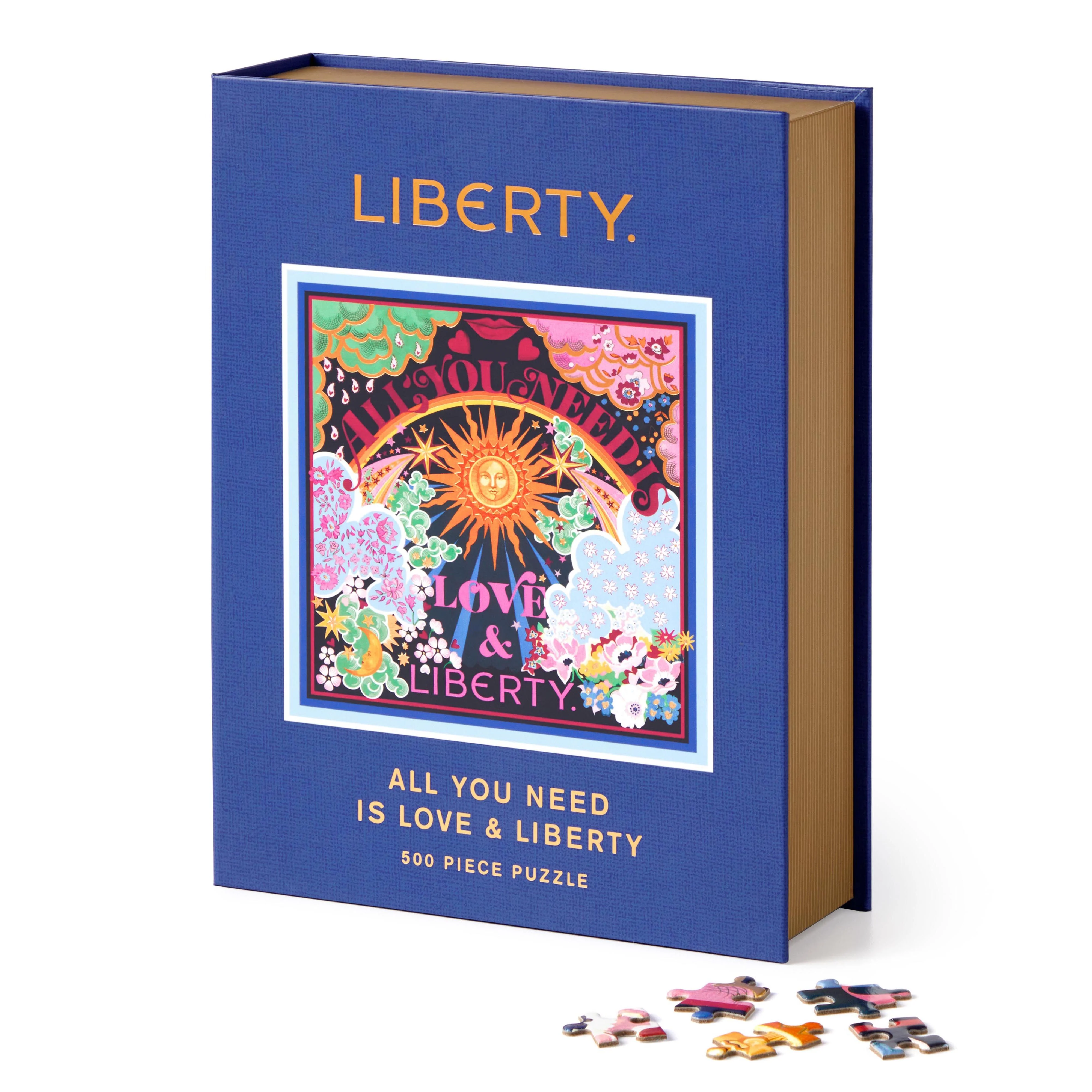 Galison Liberty All You Need is Love Puzzle - 500 Pcs