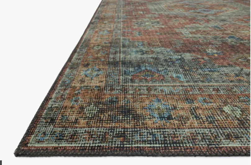 Skye Terracotta/Sky Rug