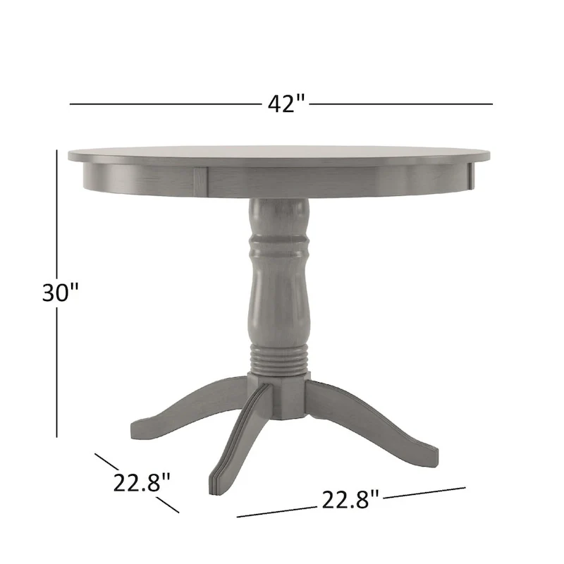 Pedestal Base Dining Table