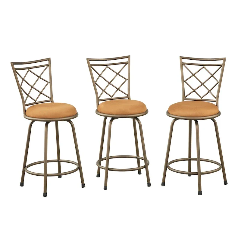 Adjustable Height Swivel Stools (Set of 3)