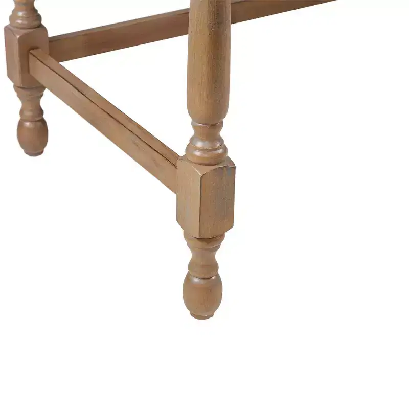GDFStudio Crista Traditional Wooden Desk with 1 Drawer