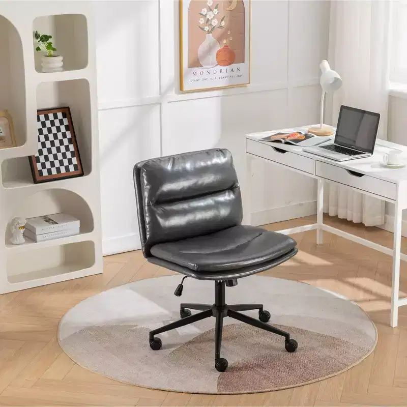 Vatros Adjustable Swivel Office Chair Wide Seat Office Chair