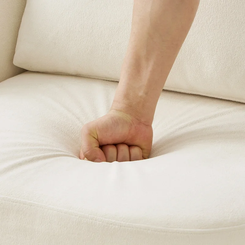 Chenille 360 Swivel Barrel Chair with Ergonomic Curved Design and 440lb Weight Capacity