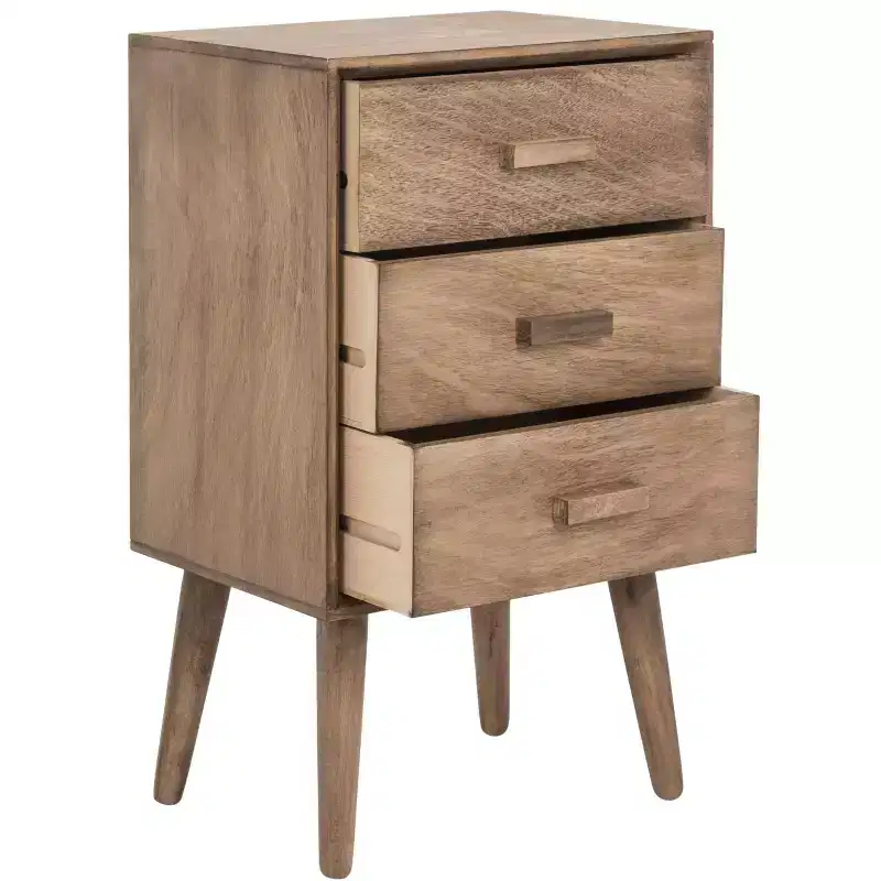 Pomona 3 Drawer Accent Table - CHS5700 - Safavieh