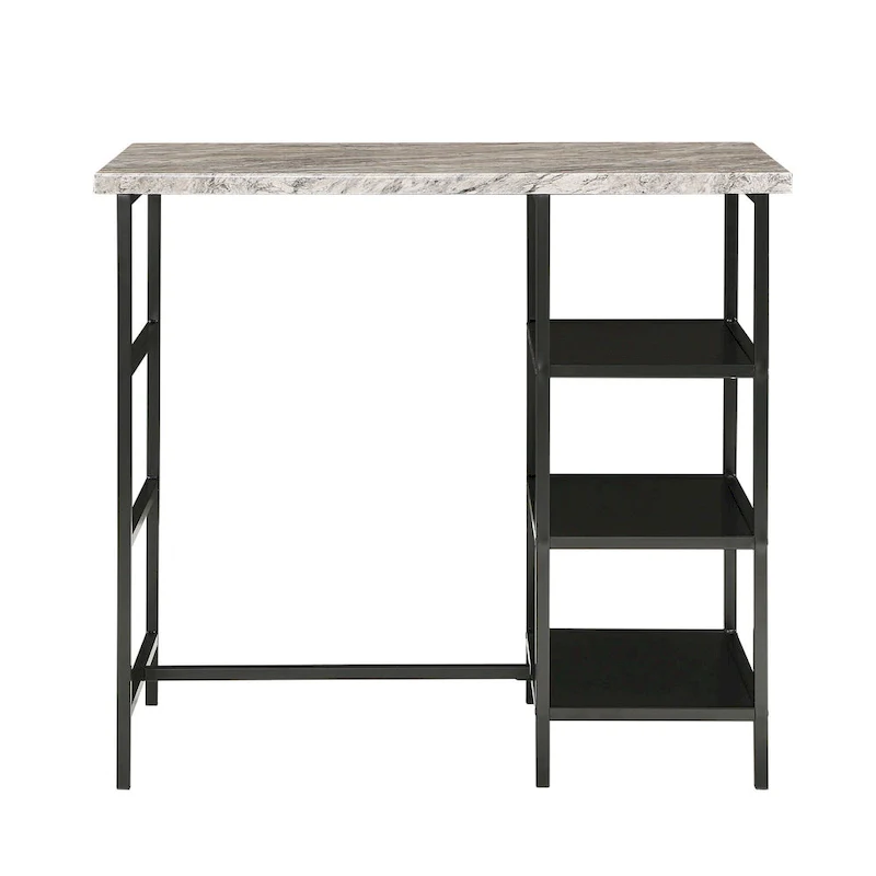 Ainsley Faux Marble Counter Height 3-piece Dining Set by iNSPIRE Q Modern