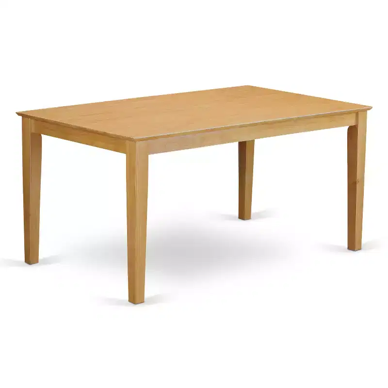 Asian Hardwood Kitchen Dinette Table And Dining Chairs Set Oak Finish