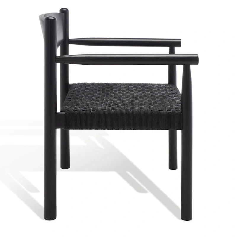 SAFAVIEH Couture Matisha Danish Rope Accent Chair - 24.75 W x 24.75 L x 30 H - 25Wx25Dx30H